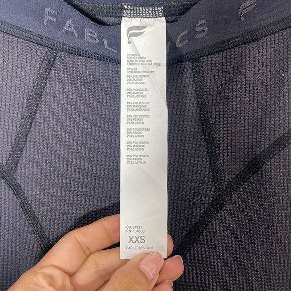 Fabletics Waffle Legging  - Picture 4 of 8